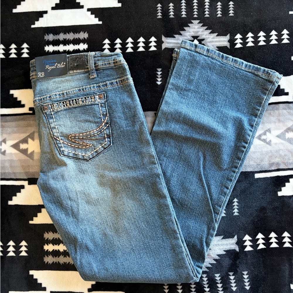 Royal Bleu Women’s Boot Cut Jeans - Light Blue